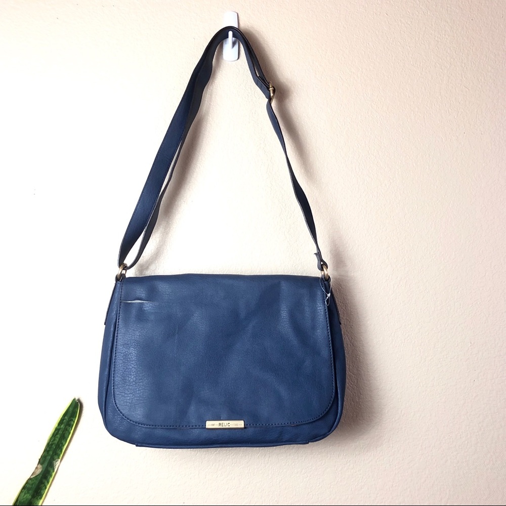 Blue Shoulder Relic Oh Happy Day Purse Bag